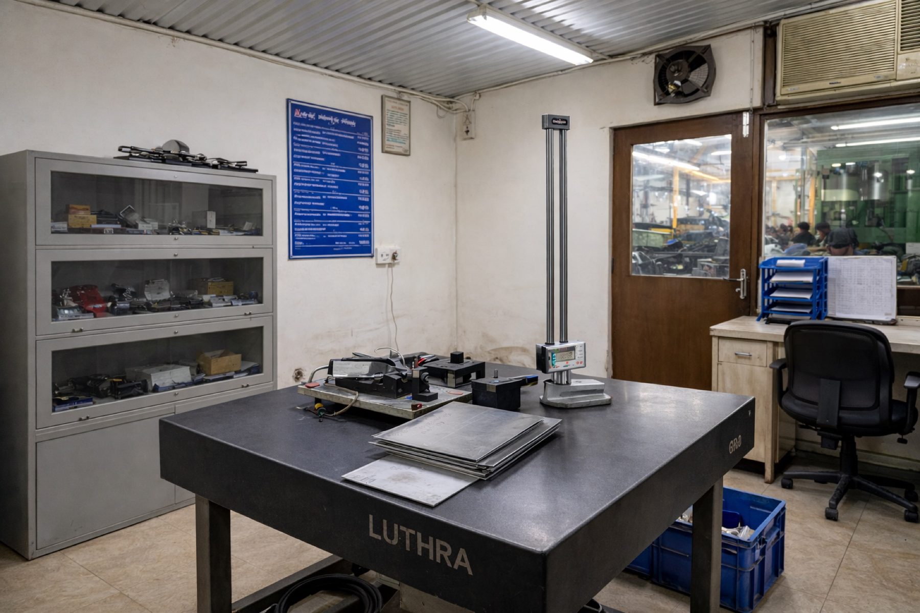 Inspection and quality room